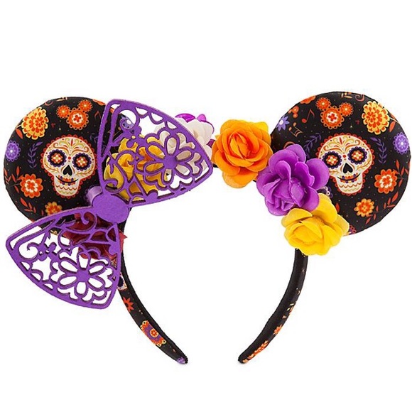 Disney Parks Dia de los Muertos coco Minnie Ears - Picture 4 of 4